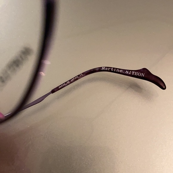 MARTINE SITBON new Titanium eyeglass frames #6576. - Picture 6 of 12